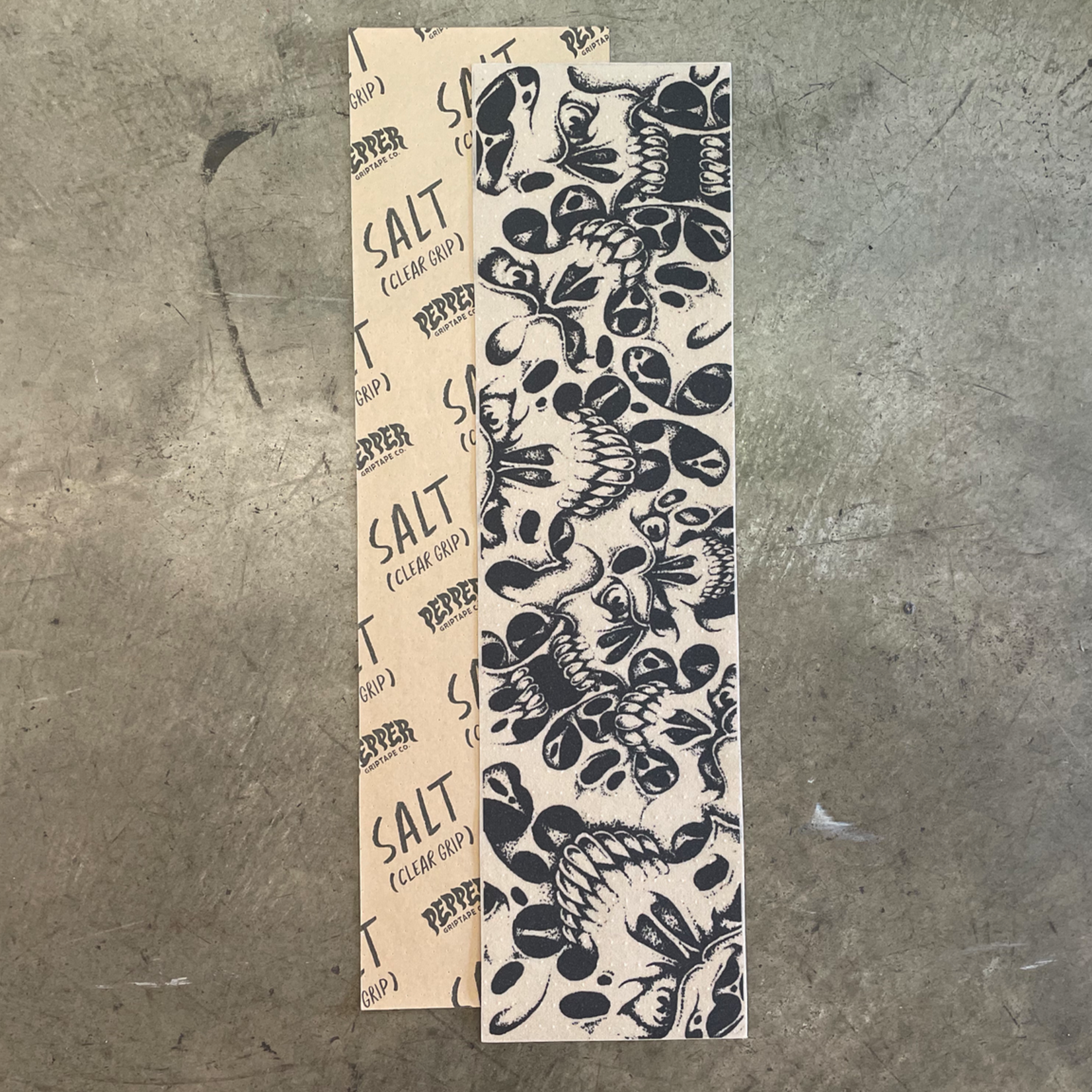 PEPPER - Breanna Salt Clear Griptape 9 x 33.5