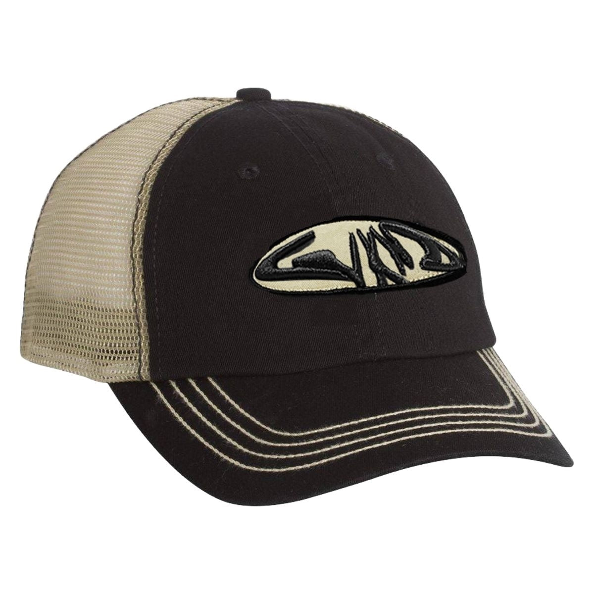 WKND - Fishbone Trucker Hat Black/One