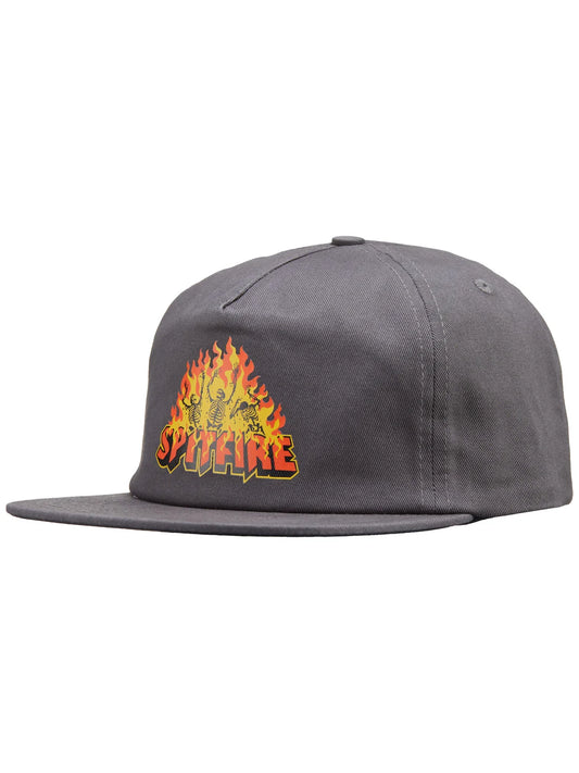 SPITFIRE - Hellfire Snapback Cap Charcoal