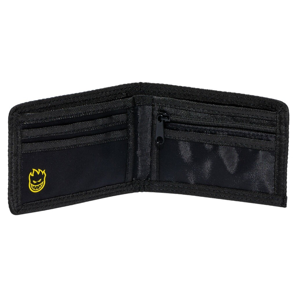SPITFIRE - Flames Script Bi-Fold Wallet