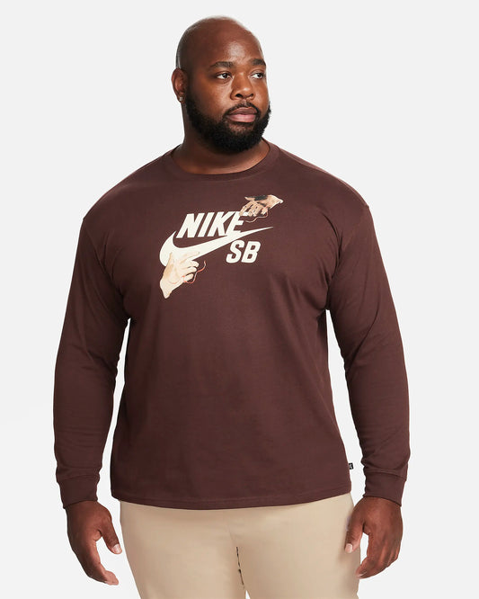 NIKE SB - City Of Love Longsleeve Tee Brown