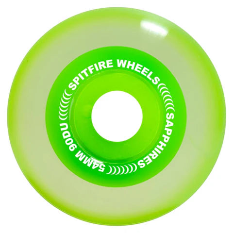 SPITFIRE - 54mm Sapphire Conical Full Neon Green 90D