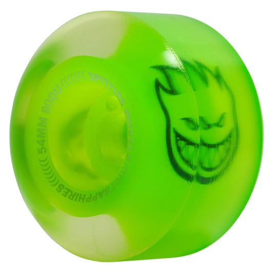 SPITFIRE - 54mm Sapphire Conical Full Neon Green 90D