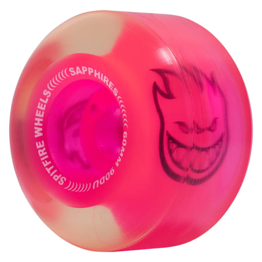 SPITFIRE - 60mm Sapphire Conical Full Neon Pink 90D