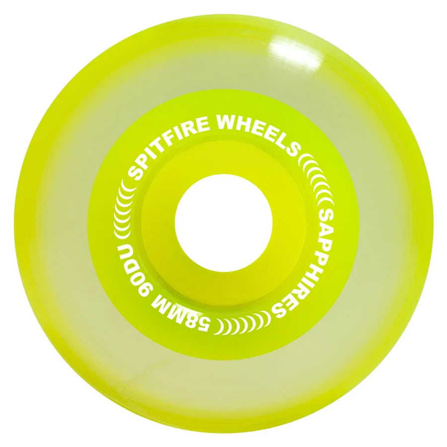 SPITFIRE - 58mm Sapphire Conical Full Neon Yellow 90D