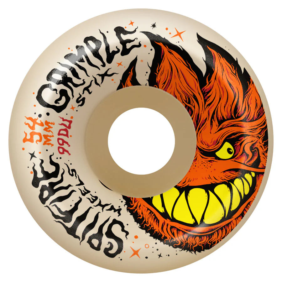 SPITFIRE 54mm F4 Grimple Head LockIn Full 99a Deli Skate Supply