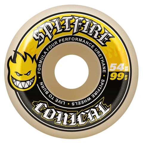 SPITFIRE - 52mm Yellow F4 Conical 99a