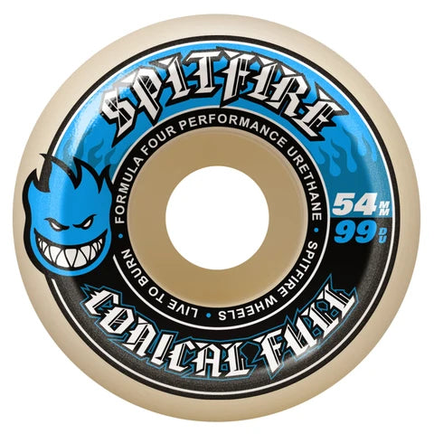 SPITFIRE - 56mm Blue F4 Conical Full 99a