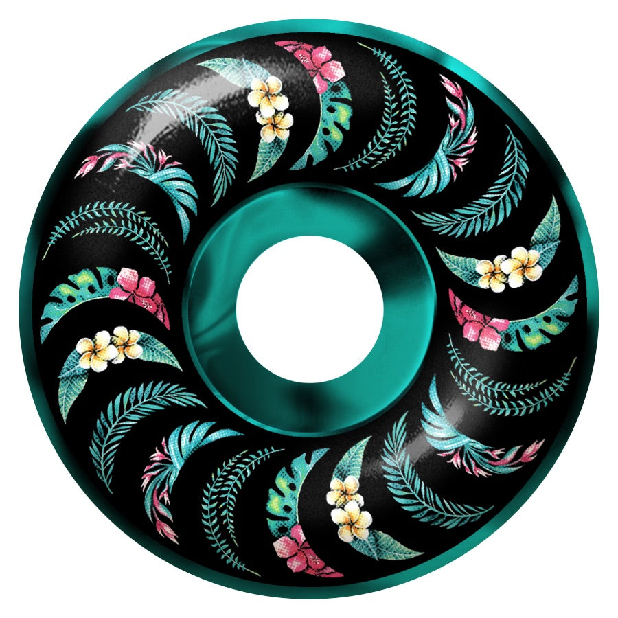 SPITFIRE - 53mm F4 Floral Teal Swirl Classic 99a