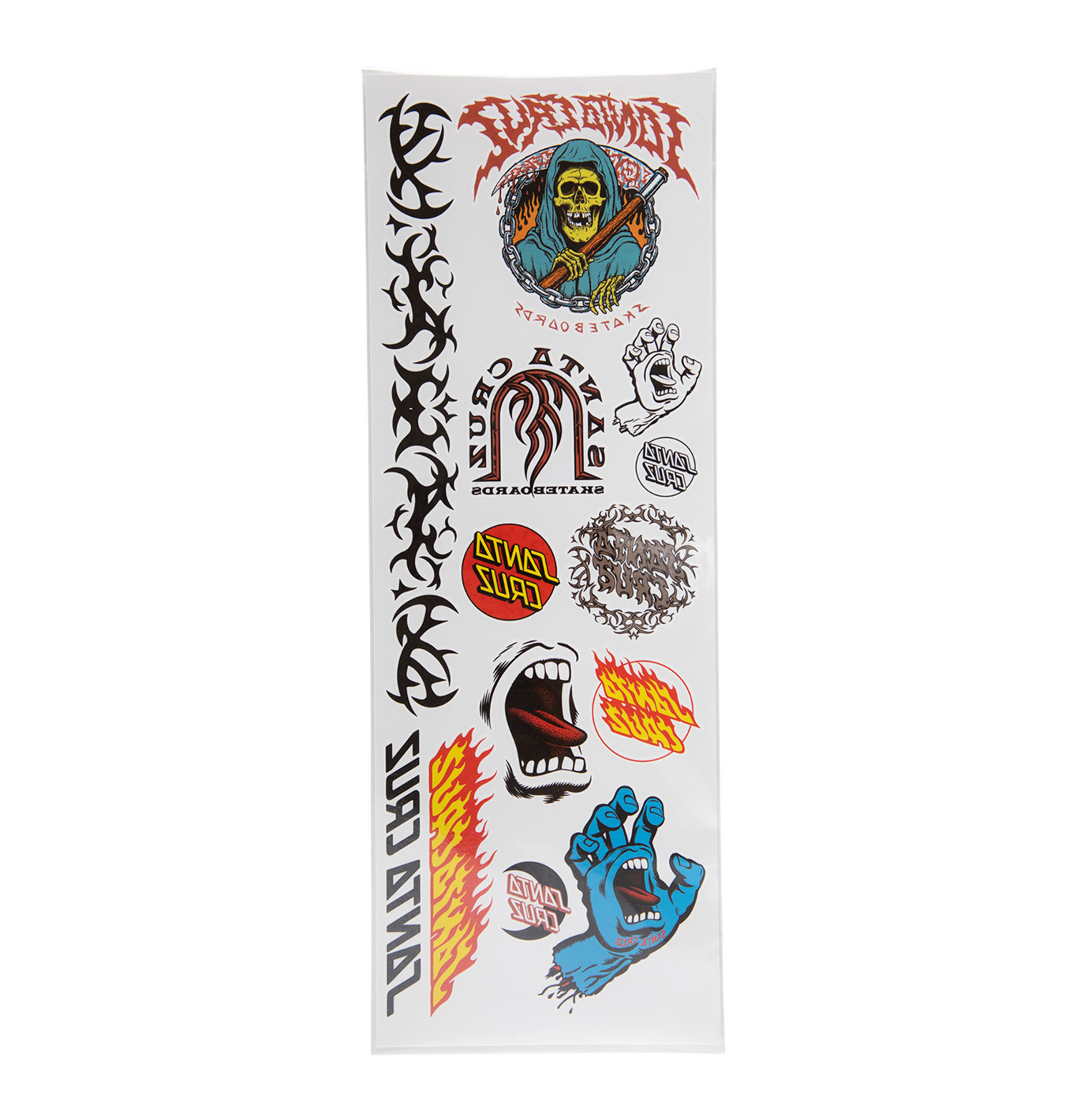 SANTA CRUZ - Tatted Temporary Tattoo Set