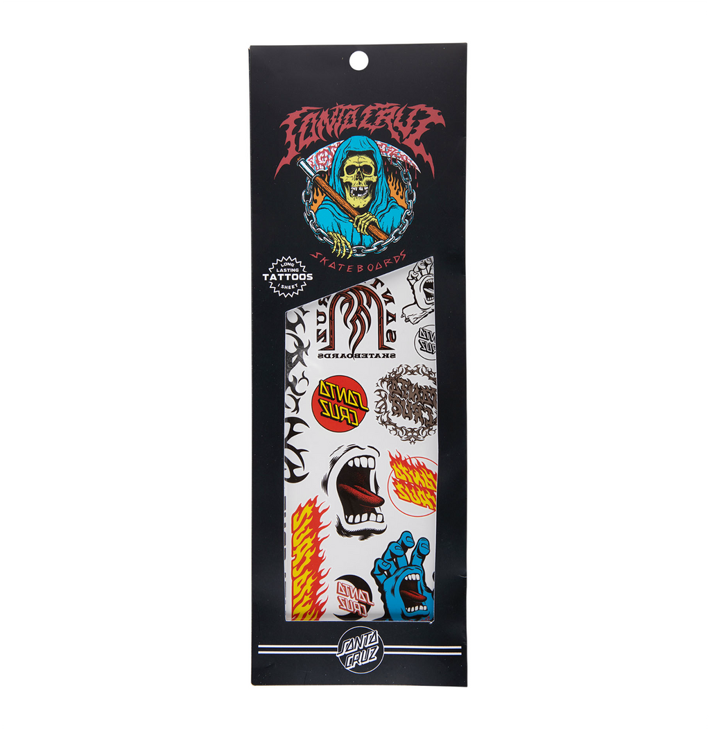 SANTA CRUZ - Tatted Temporary Tattoo Set