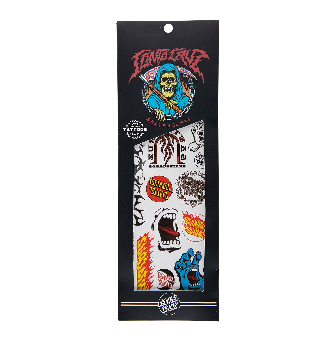 SANTA CRUZ - Tatted Temporary Tattoo Set