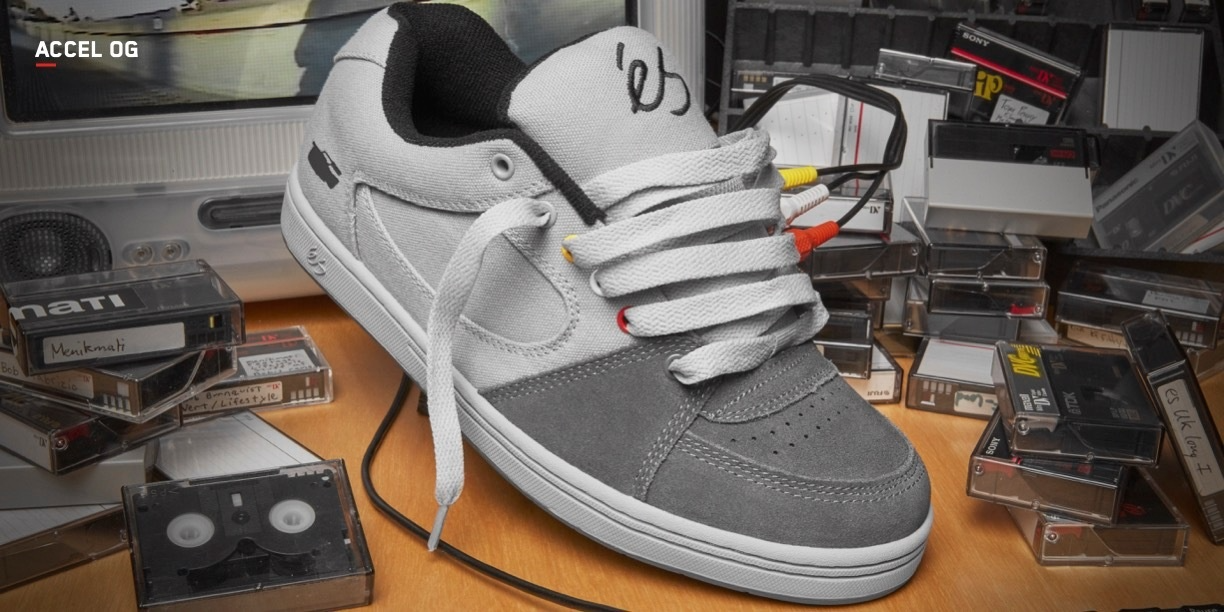 éS - Accel OG VX 1000 Dark Grey/Light Grey