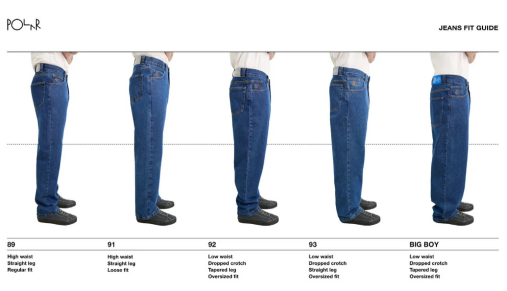 POLAR SKATE CO. - Big Boy Pants Black/Dark Olive