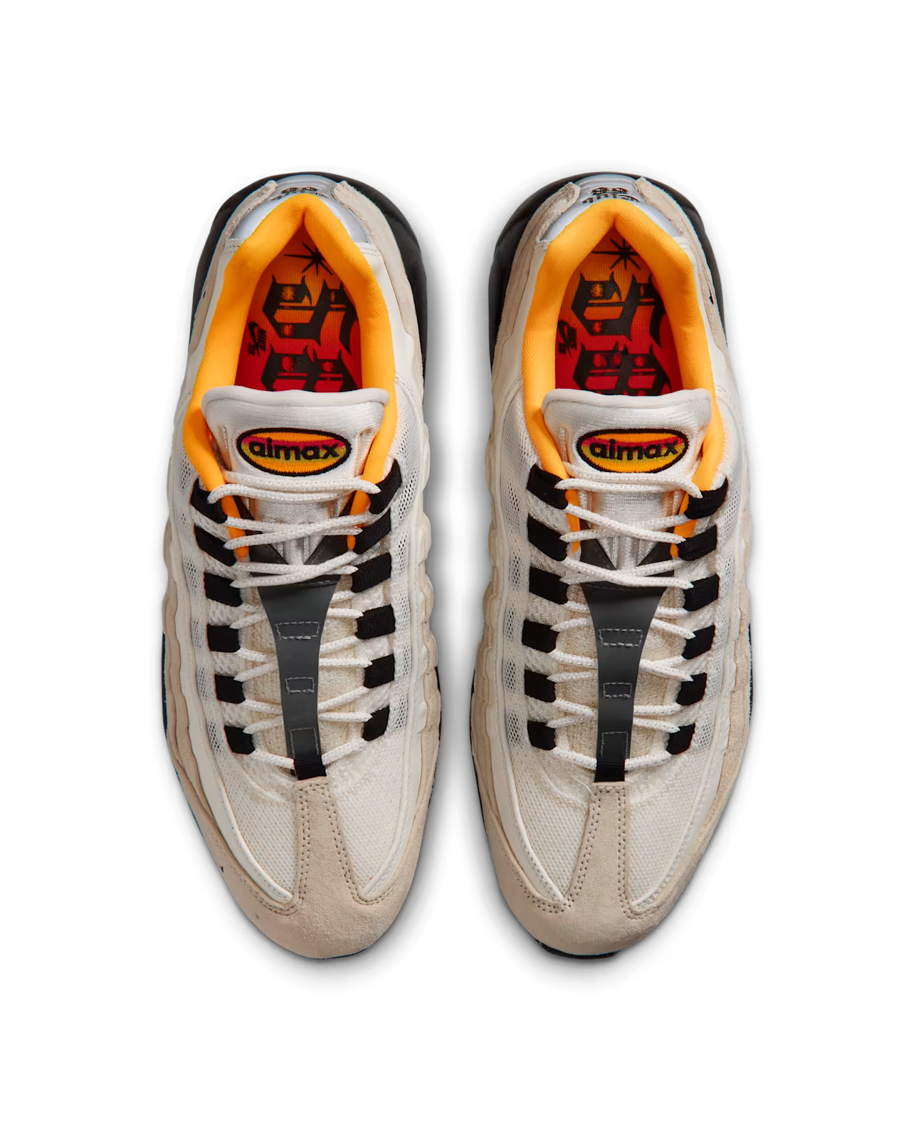 NIKE SB - Air Max 95 Club 58 Sail/Black-Laser Orange
