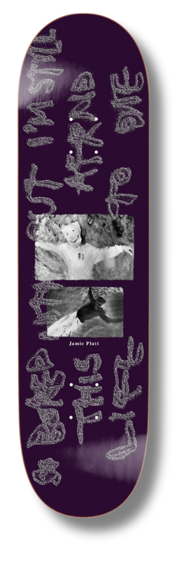 POLAR SKATE CO.  - Jamie Platt So Bored Purple - 8.25 Short