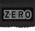 ZERO - Bold Patch Beanie Black