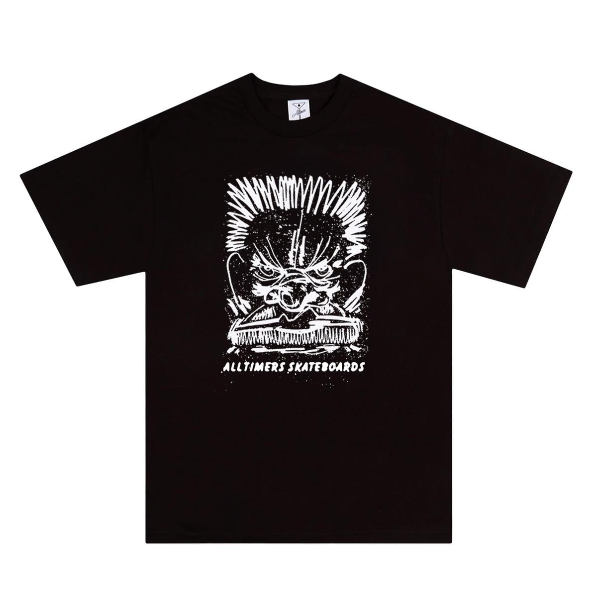 ALLTIMERS - Smushed Face Tee Black