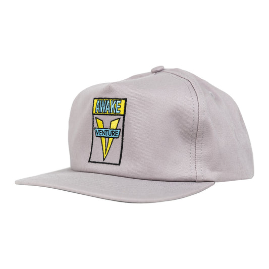 VENTURE - Awake Snapback Cap Silver