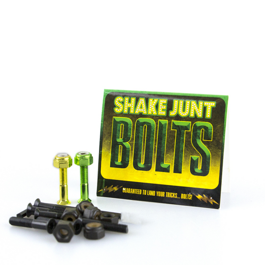 SHAKE JUNT - Bag-O-Bolts Black/Green/Yellow 7/8" Allen