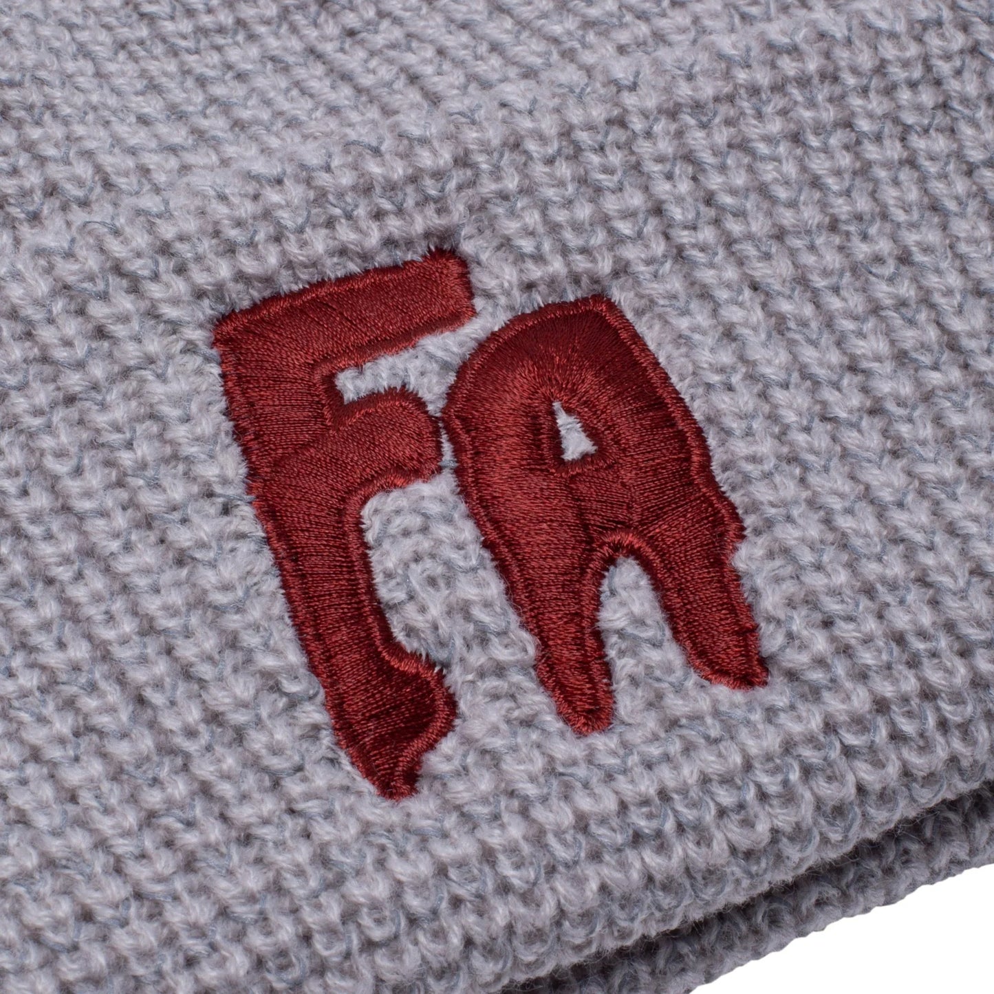 FUCKING AWESOME - Reflective Waffle Beanie Grey
