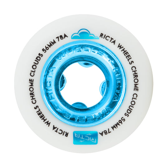 RICTA - 56mm Chrome Clouds Blue 78a