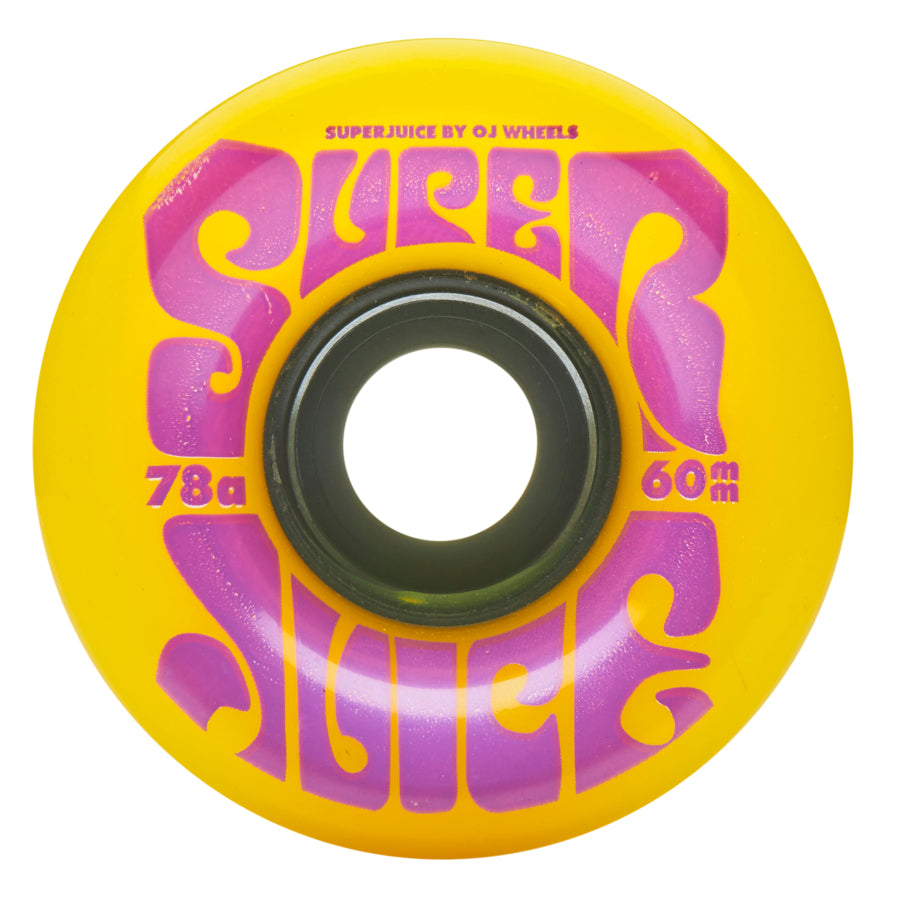 OJ WHEELS - 60mm Super Juice Yellow 78a