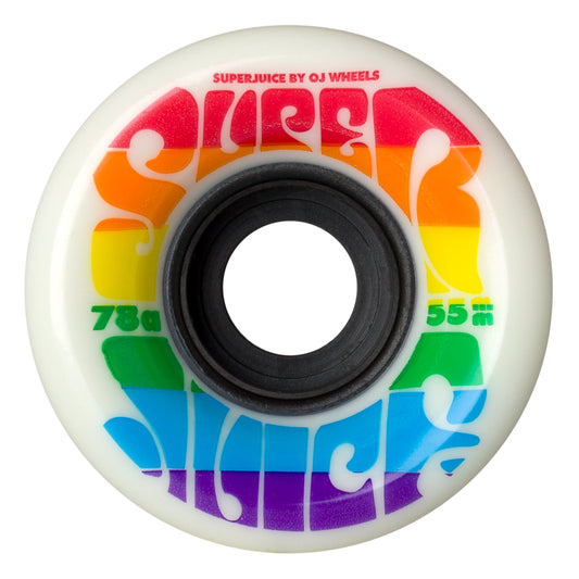 OJ WHEELS - 55mm Rainbow Mini Super Juice 78a