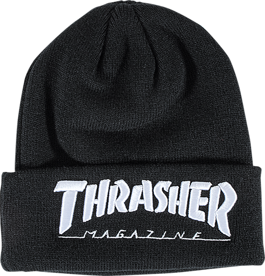THRASHER - Logo Beanie Black