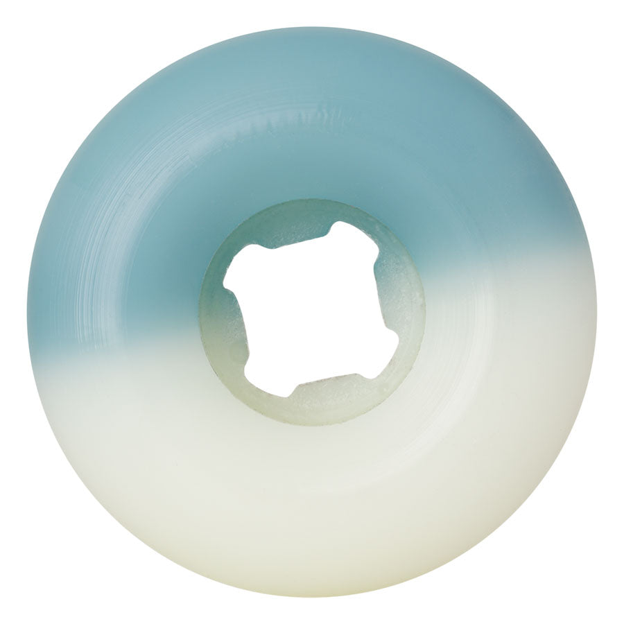 SLIME BALLS - 54mm Hairballs 50-50 White Teal 95a