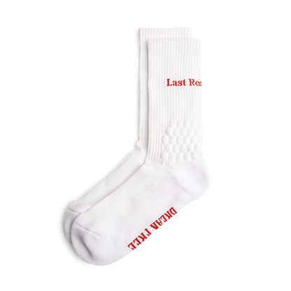 LAST RESORT AB - Right Angle Bubble Socks White