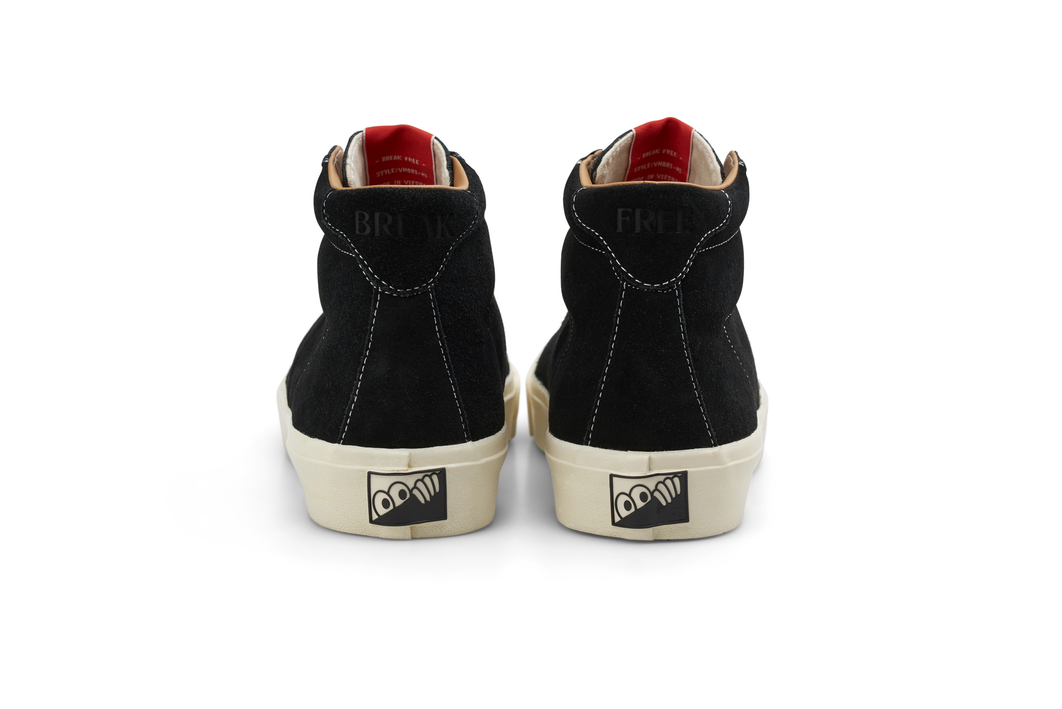 LAST RESORT AB - VM001 Suede Hi Black/White