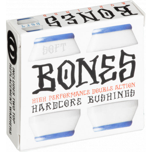 BONES - Hardcore Bushings Soft White/Blue