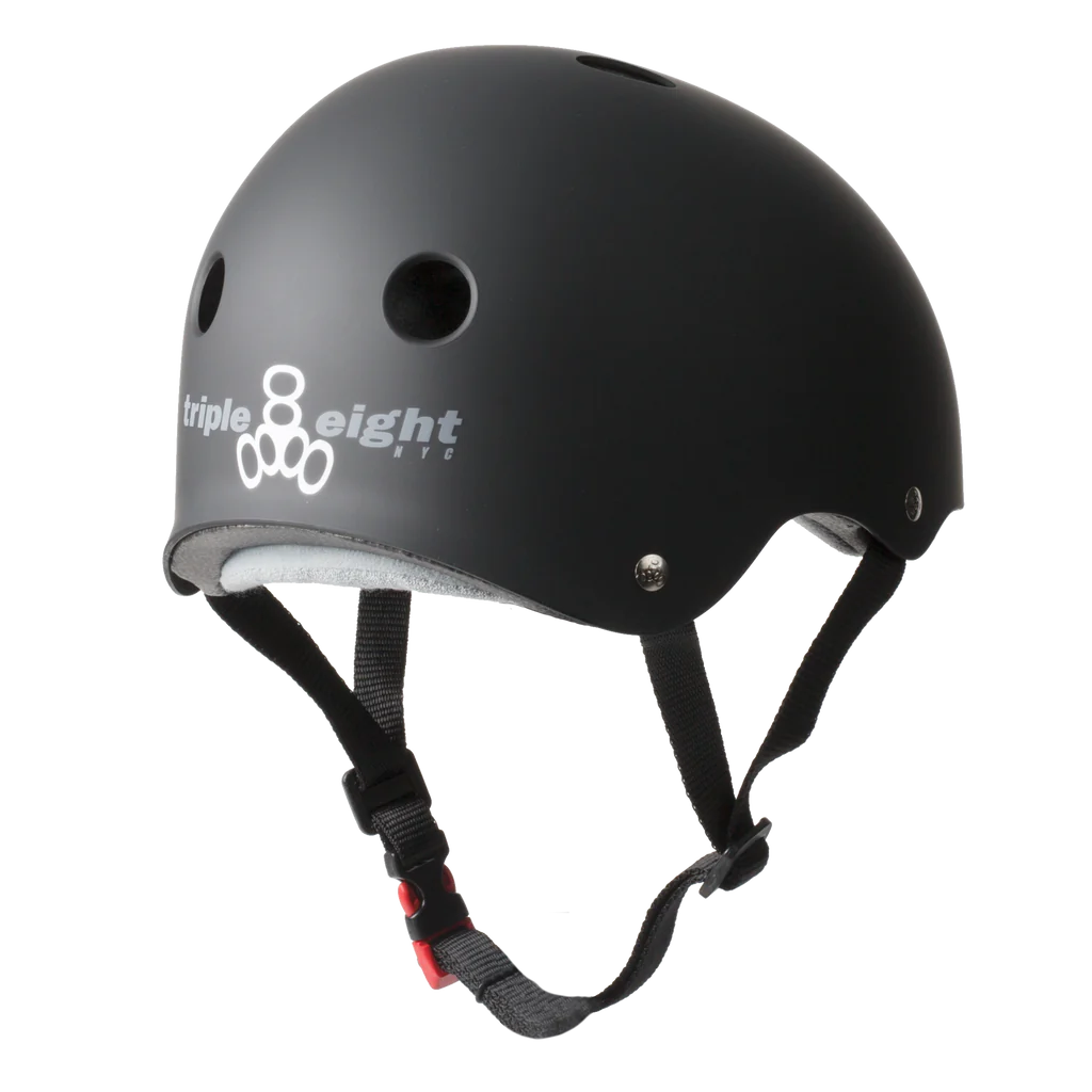 TRIPLE 8 - The Certified Sweatsaver Helmet Black