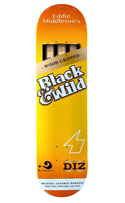 DAZE - Middleton Black & Wild Bro Model - 8.25