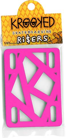 KROOKED - 1/8" Risers Hot Pink
