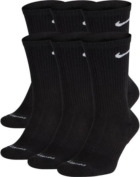 NIKE SB - Everyday Plus Cushioned Socks 3 Pack Black