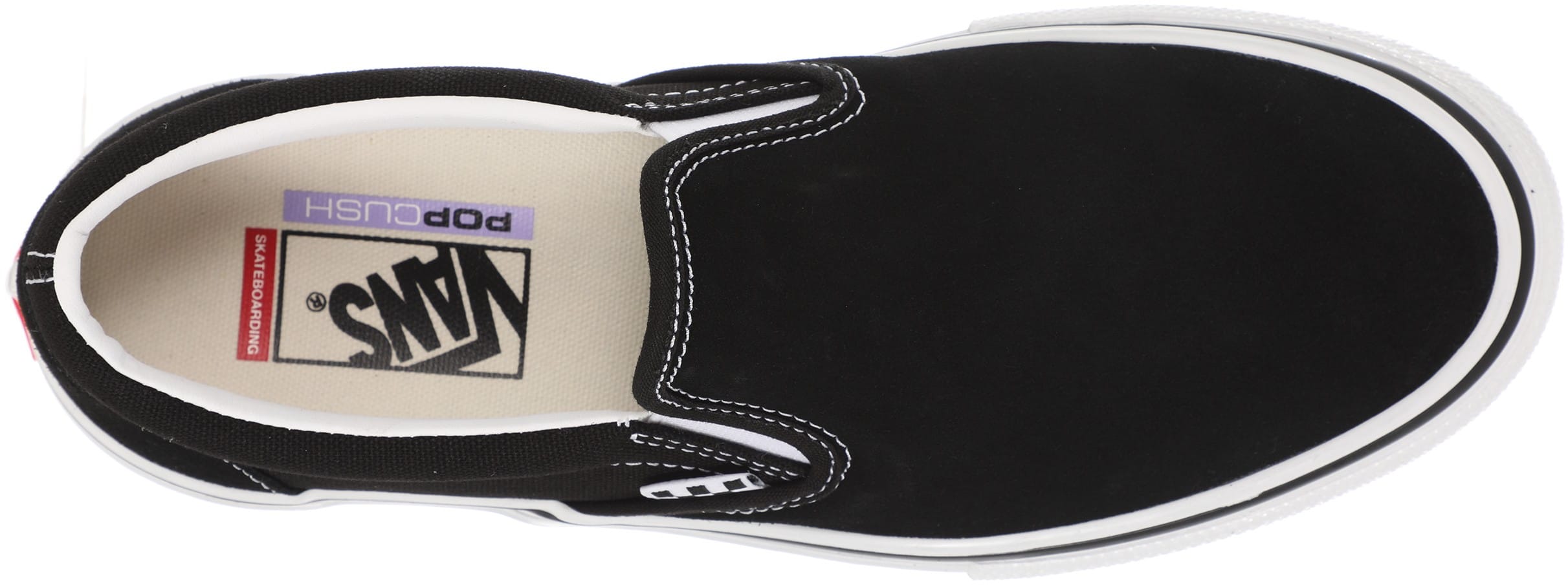 VANS - Skate Slip-On Black/White